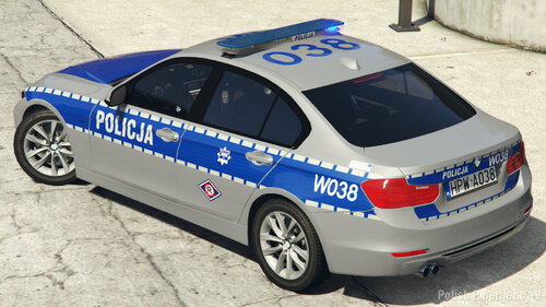 BMW 3 F30 330i xDrive Polskiej Policji Police & Border