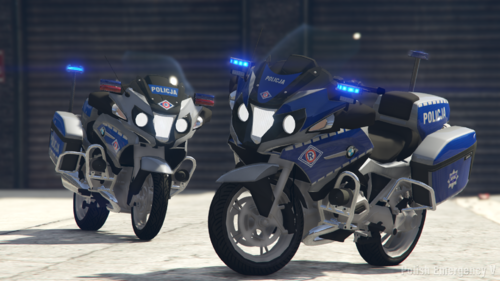 BMW R1200RT Polskiej Policji - Law Enforcement - Polish Emergency V