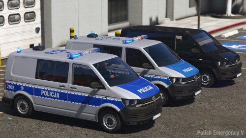 Volkswagen Transporter T6 Polskiej Policji - Law Enforcement - Polish ...