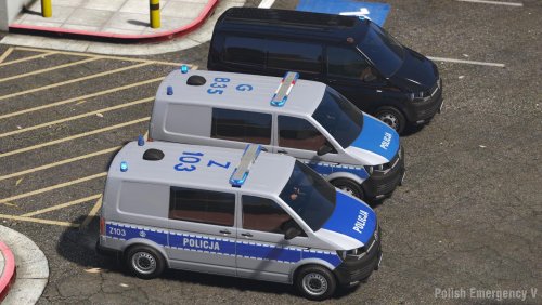 Volkswagen Transporter T6 Polskiej Policji - Law Enforcement - Polish ...